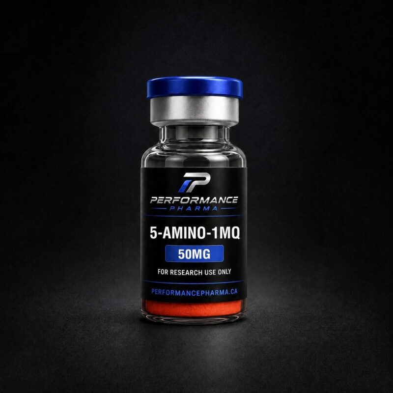 5-amino-1MQ 50mg research peptide vial canada by performance pharma - 99%+ purity, third-party lab tested