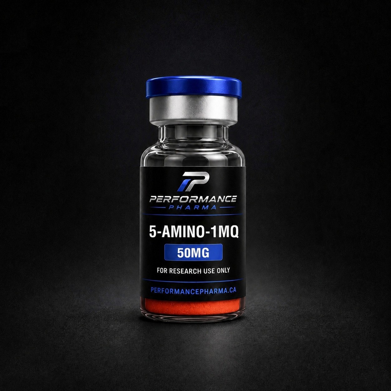 5-amino-1MQ 50mg research peptide vial canada by performance pharma - 99%+ purity, third-party lab tested