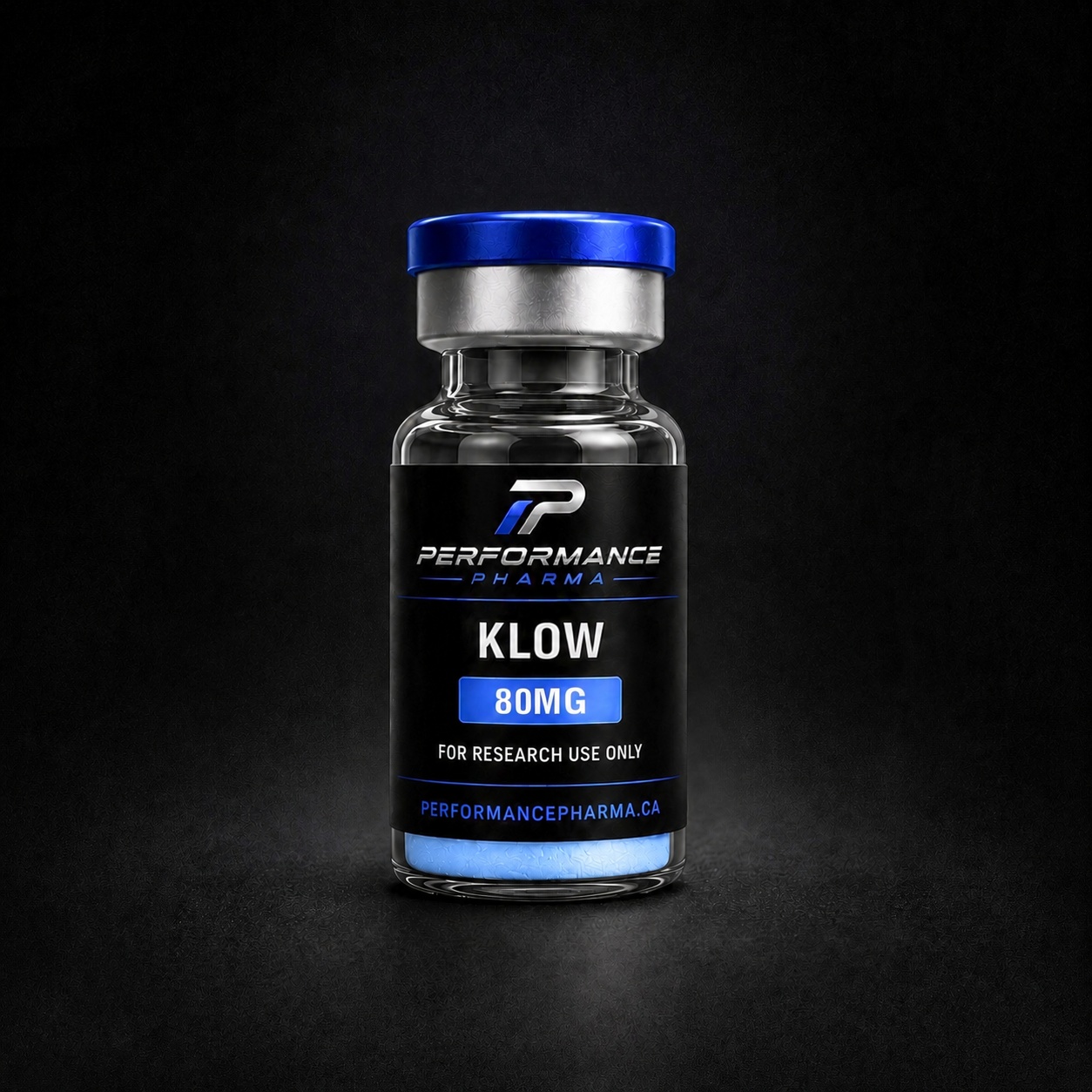 KLOW 80mg research peptide canada vial. third-party lab tested 99%+ purity